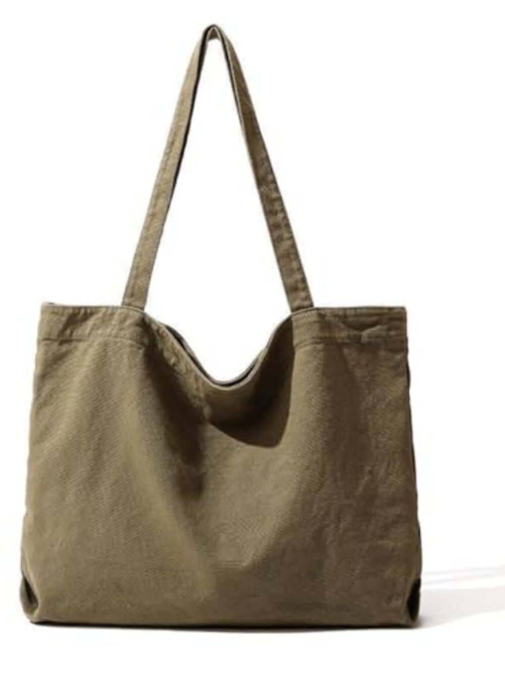 Large Canvas Tote Bag Cotton Shoulder Handbag Purse for Women Men